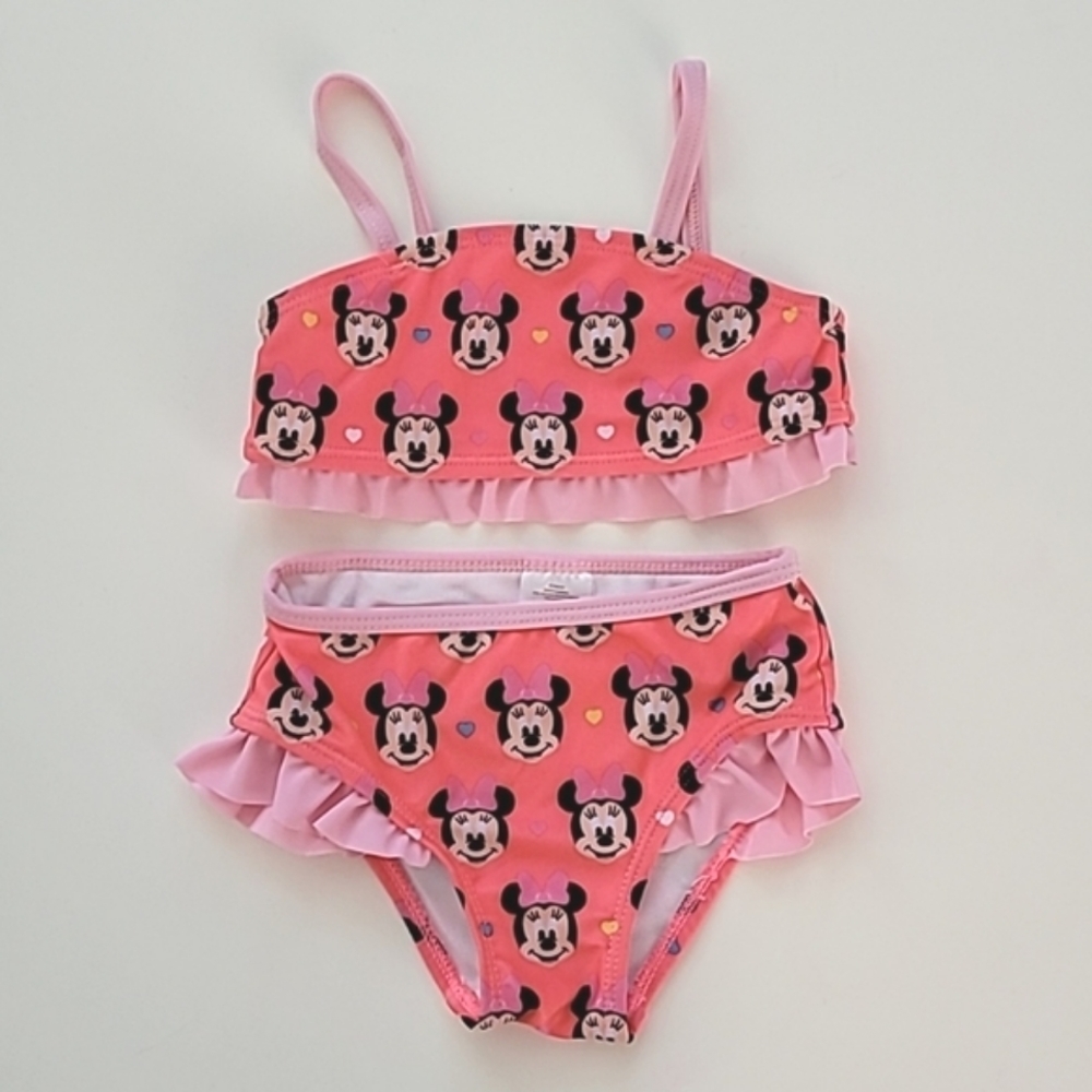Disney Baby Minnie Mouse 2 piece swimsuit 6-9m